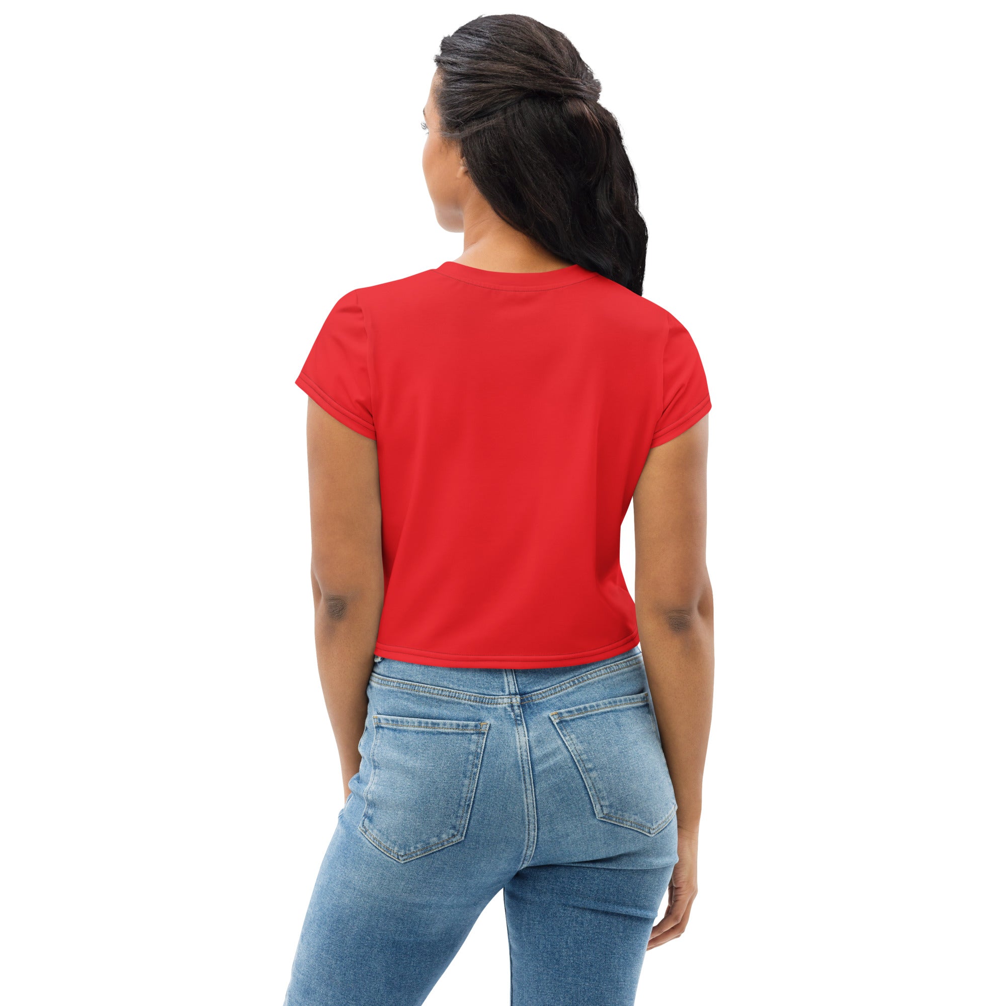 Just A Girl With A Doll Crop Tee